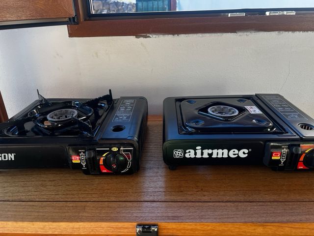 Pack Camping: Cocina Portátil + Calentador