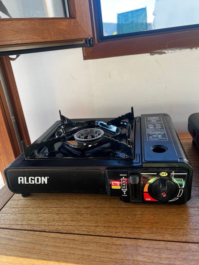 Pack Camping: Cocina Portátil + Calentador