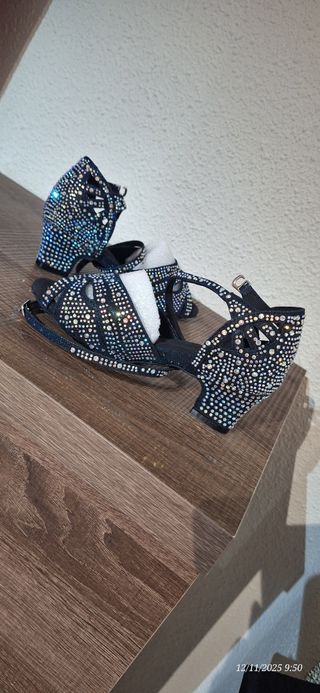 Zapatos de baile salsa/salón tacón 3.5cm, a estren