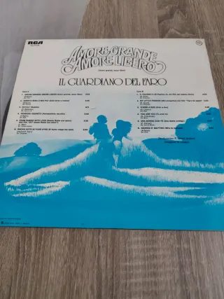 Vinilo Amore Grande Amore Libero Il Guardiano del