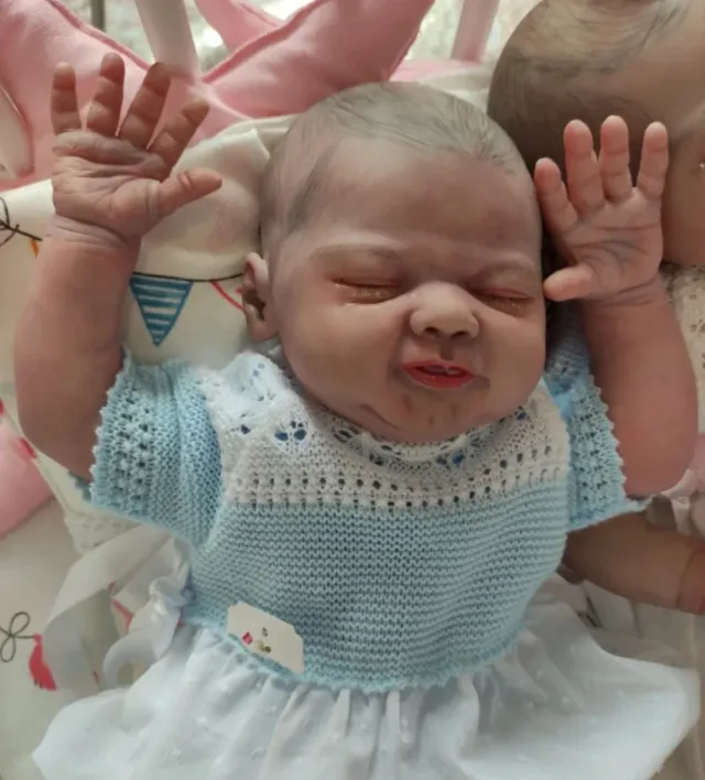 Muñecos gemelos niño y niña artesanales