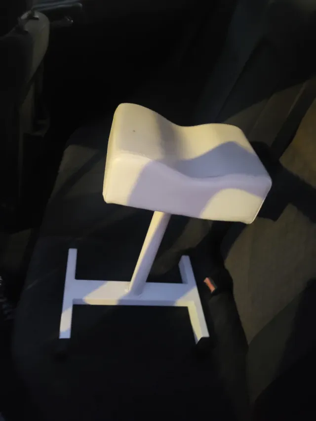 Asiento para estética blanco