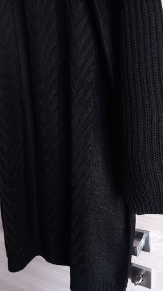 Abito maglia nero tg L