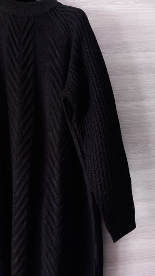 Abito maglia nero tg L