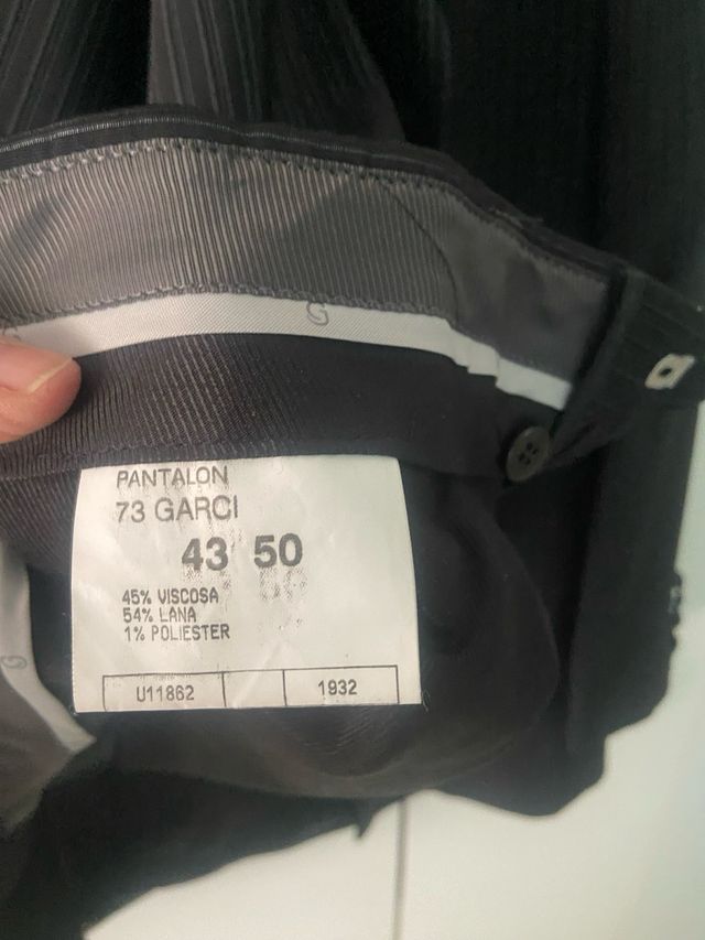 Traje de novio rayas