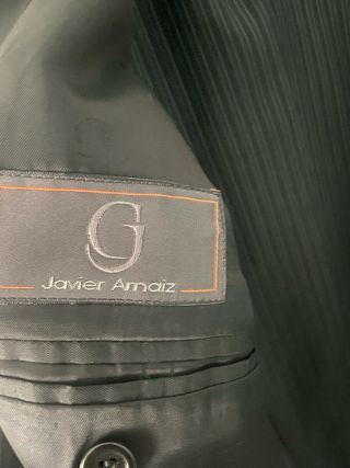 Traje de novio rayas