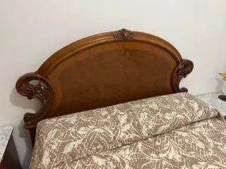 Dormitorio madera 135cm