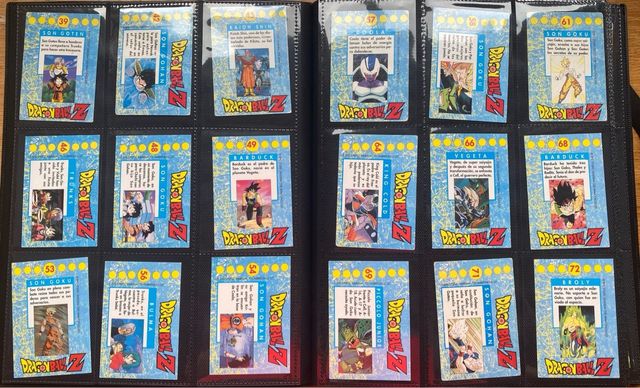 Cromos Dragon Ball Z Colección