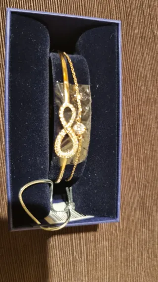 Bracciale Swarovski infinito nuovo con cartellino