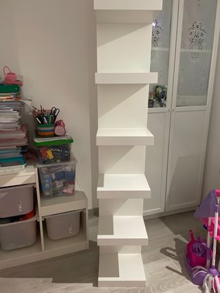 Libreria Ikea bianca legno