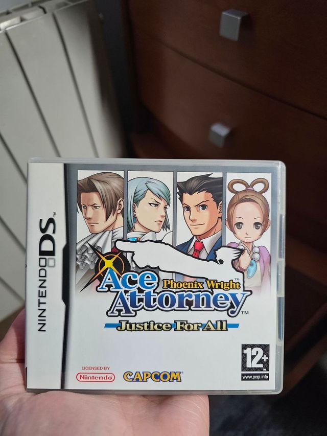 Ace Attorney Justice For All Nintendo DS