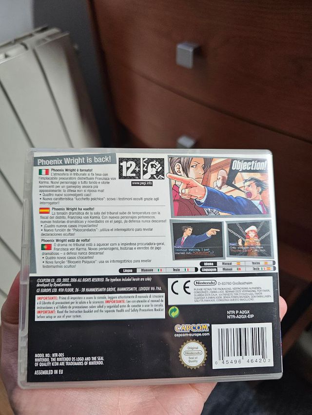 Ace Attorney Justice For All Nintendo DS