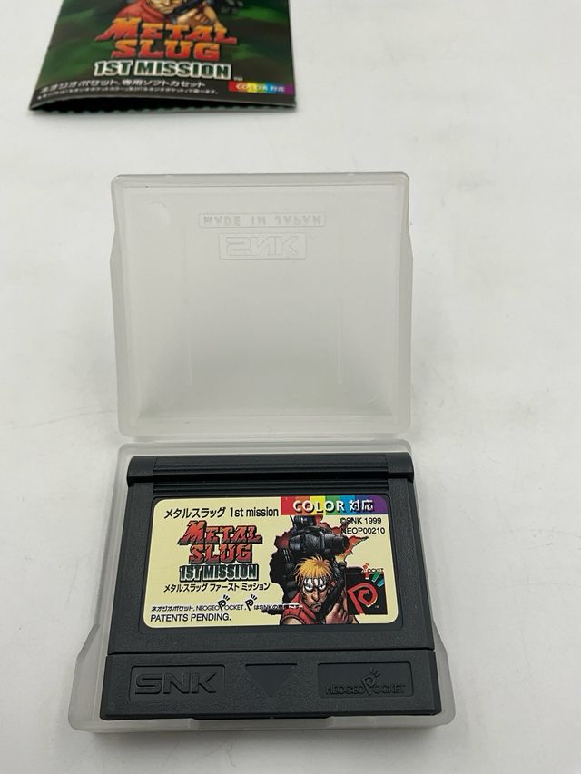 Metal Slug 1st Mission Neo Geo Pocket