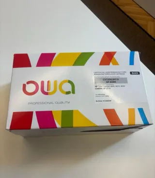 Cartucho Toner OWA C9720A/641A Negro