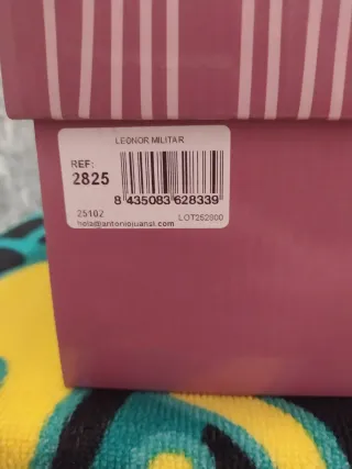 Muñeca Antonio Juan Leonor traje militar