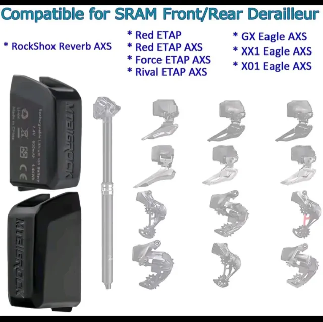Baterías AXS 7.4V 600mAh ESTRENAR!