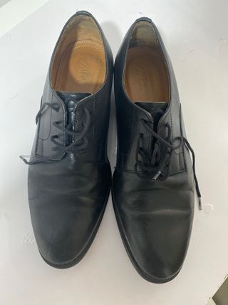 Zapatos Zara Hombre Talla 40 Negros