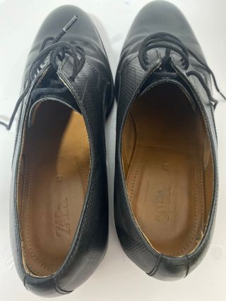Zapatos Zara Hombre Talla 40 Negros