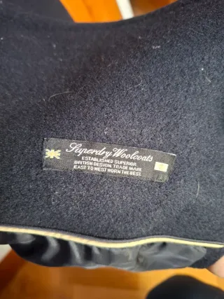 Chaquetón marinero Superdry Talla S