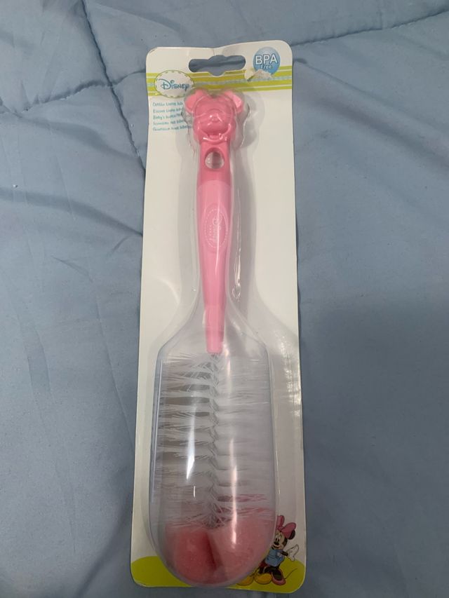 Limpia Biberones Disney Minnie Rosa
