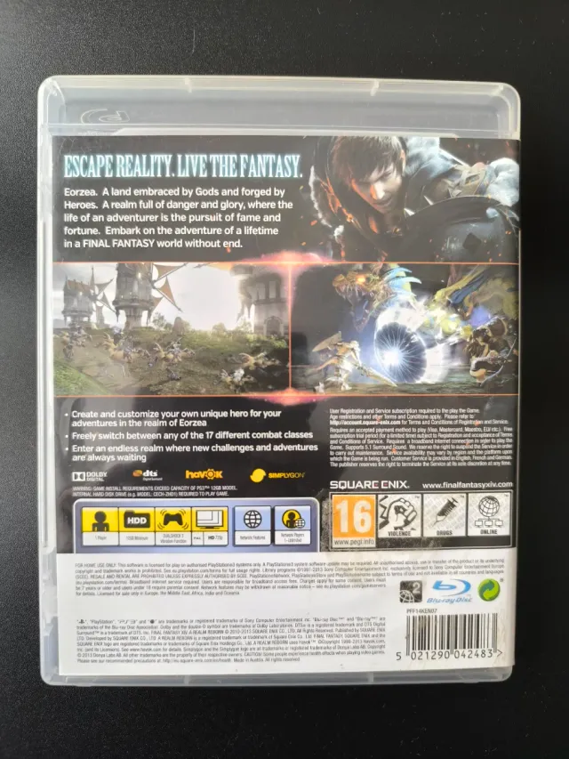 Final Fantasy XIV: A Realm Reborn PS3