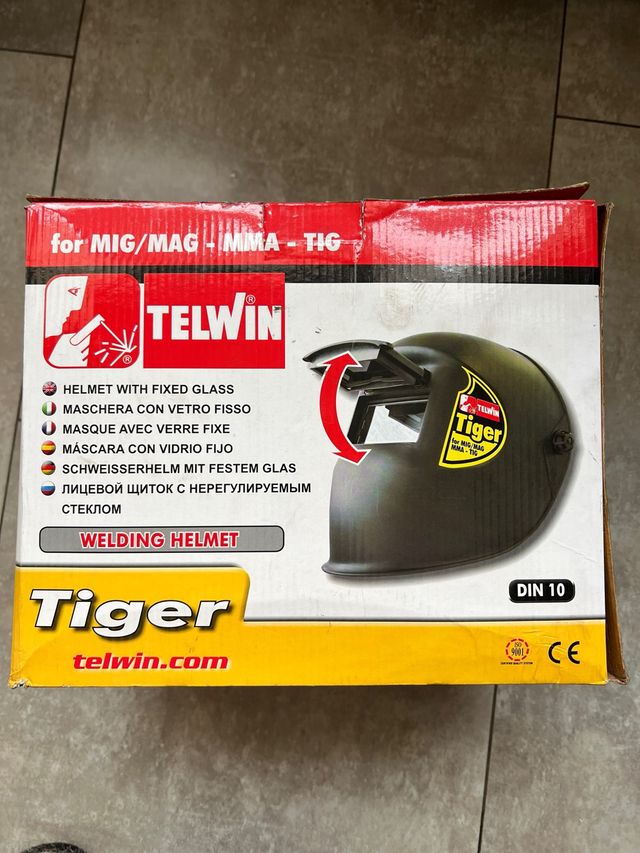 Careta de soldar Telwin Tiger DIN 10