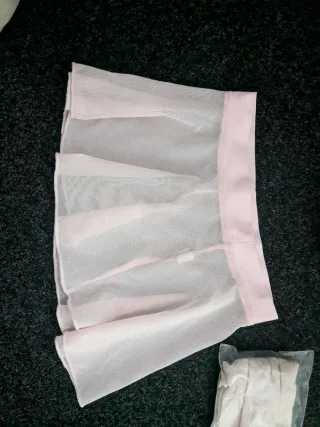 Equipación ballet niña rosa y blanco