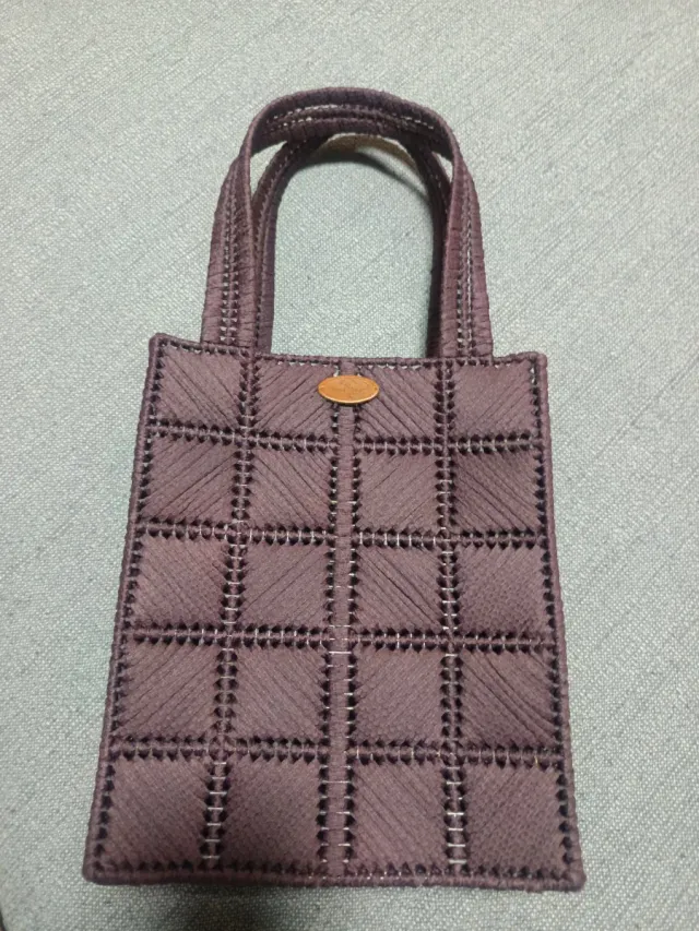 Bolso de trapillo hecho a mano