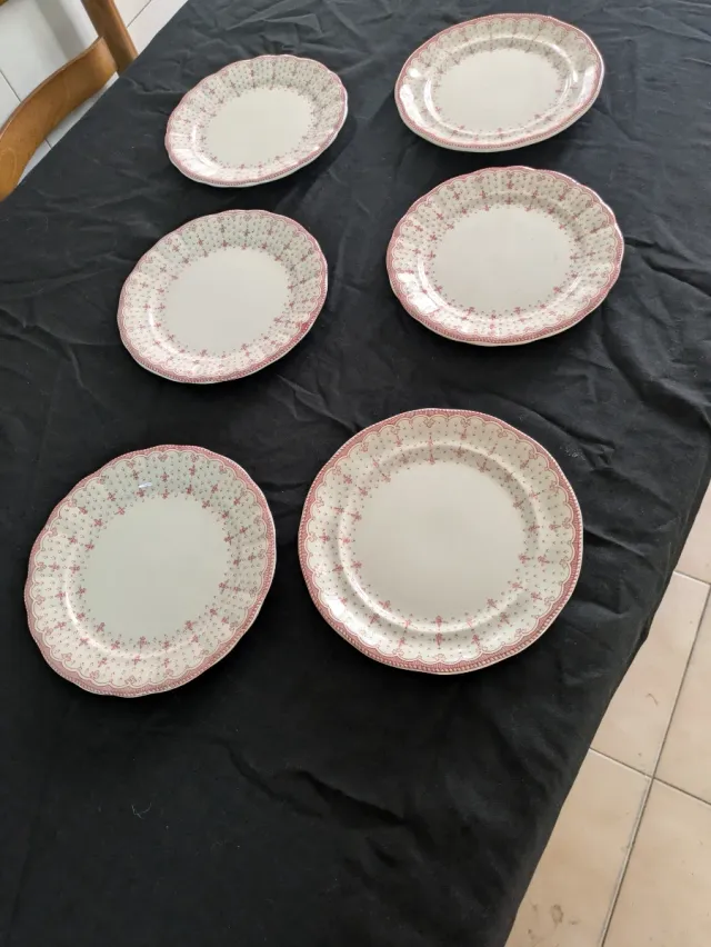 Platos de postre La Cartuja