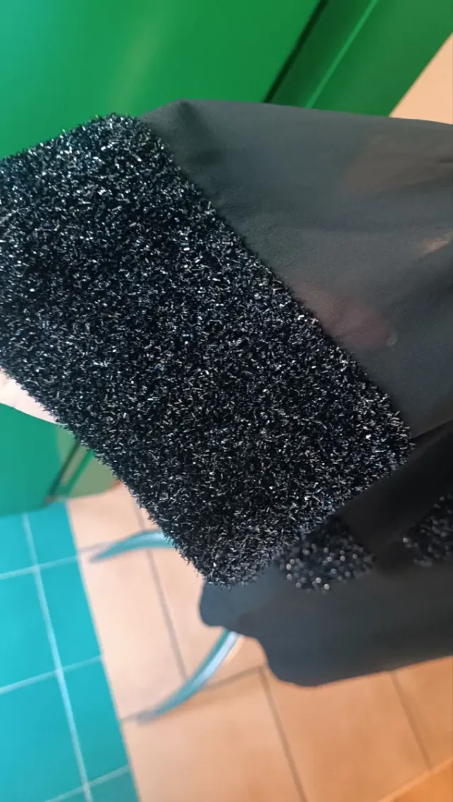 Completo abito/giacca/stuola nero/argento