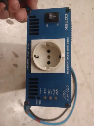 Inversor Profesional Cotek 48V 600W Onda Pura