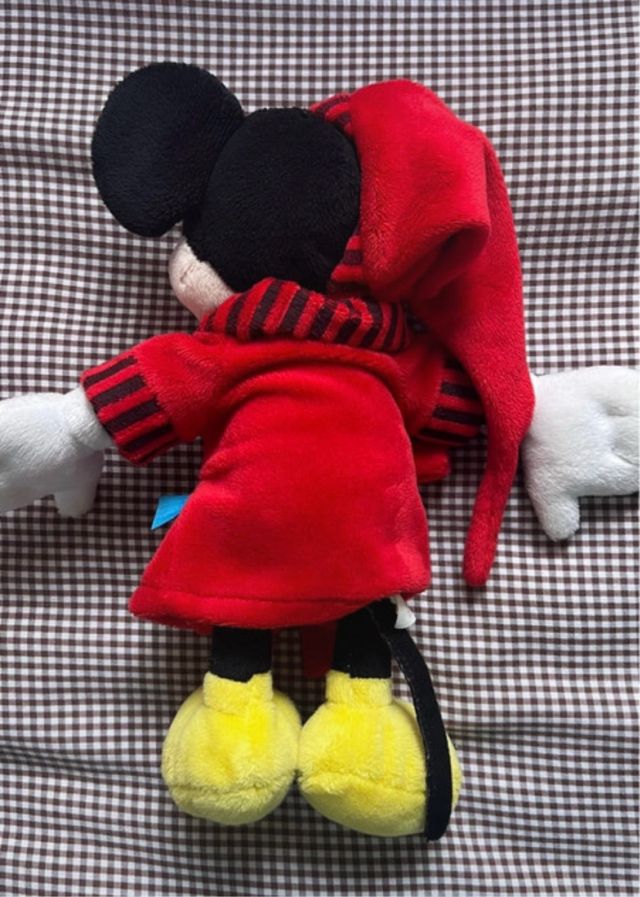 Peluche Mickey Mouse Pijama Rojo