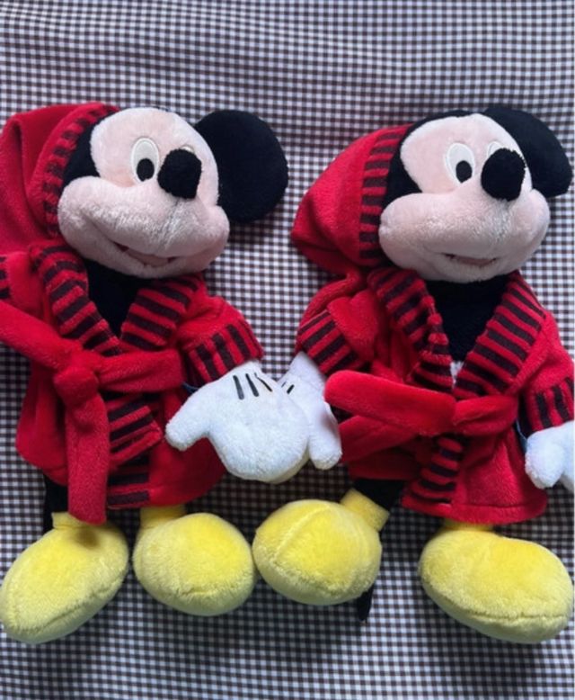 Peluche Mickey Mouse Pijama Rojo