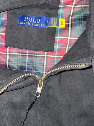 Chaqueta Polo Ralph Lauren Negra Talla L Todo ok
