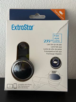 Lente Fish-Eye ExtraStar 235° per Smartphone