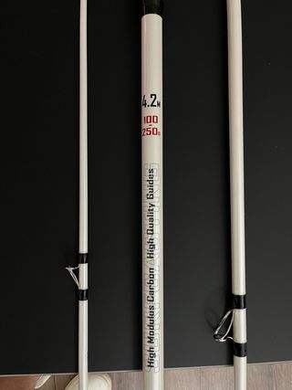 Caña de surfcasting INISSIA SW 420 más carrete