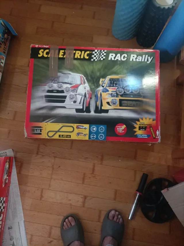 Scalextric C2 GT y RAC Rally