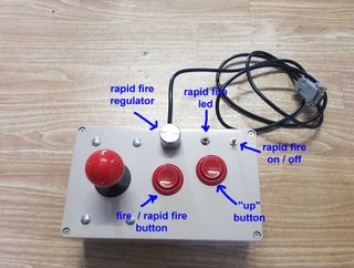 Joystick Rapid Fire Commodore Atari Spectrum Amiga
