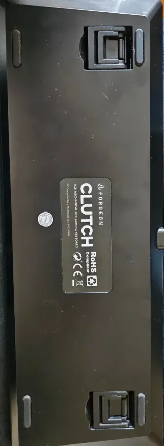 Teclado Forgeon Clutch Switch Blue