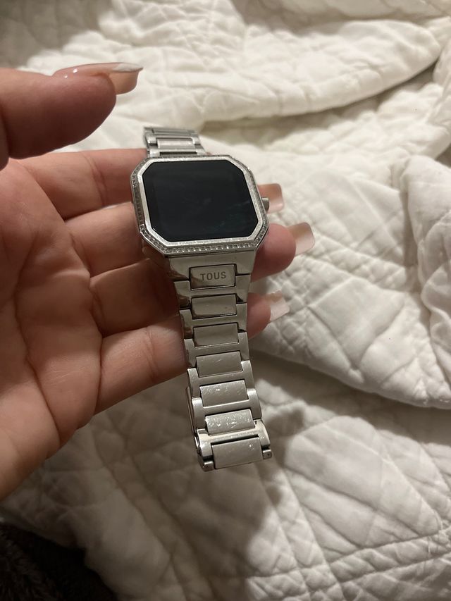 Smartwatch Tous Plata y Negro