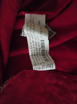 Blusa Bershka Vermelha Tamanho M