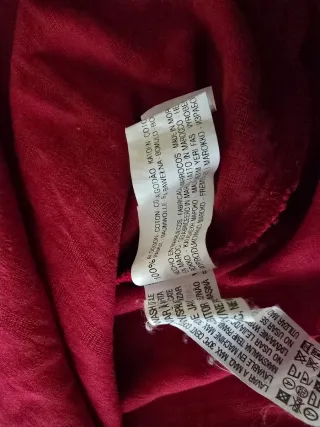 Blusa Bershka Vermelha Tamanho M