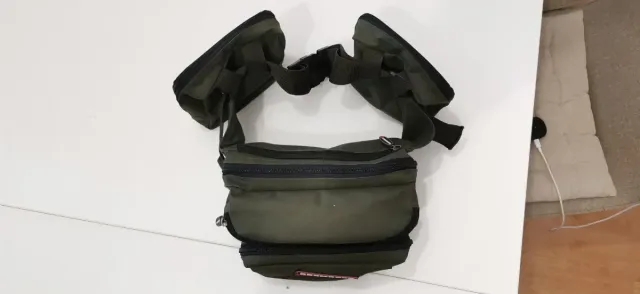 Riñonera pesca CORMORAN verde