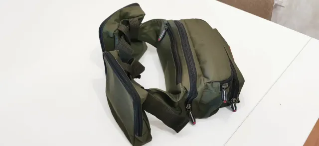 Riñonera pesca CORMORAN verde