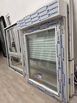 Ventana PVC Blanca Kömmerling