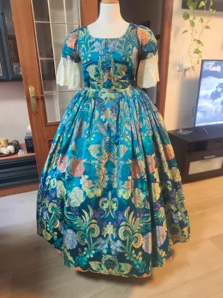Traje de Fallera Multicolor