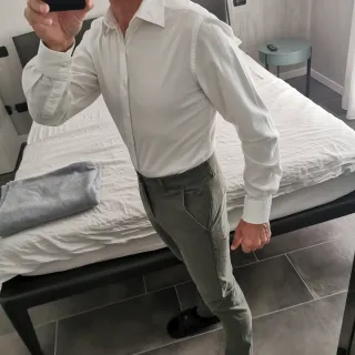 Camicia uomo Trend di colore bianca.