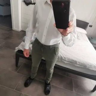 Camicia uomo Trend di colore bianca.