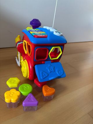 Tren musical interactivo para bebés