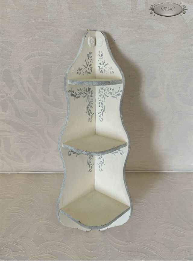 Mensola angolare Shabby Chic